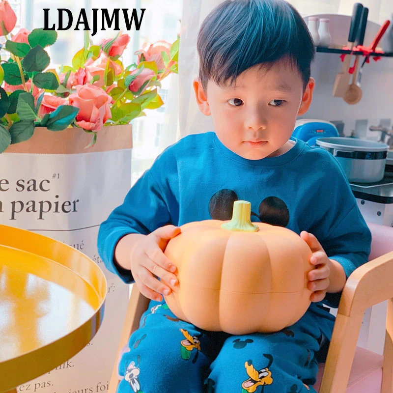 Бытовая двухслойная Тыква блюдо для фруктов и конфет Plate креативная гостиная