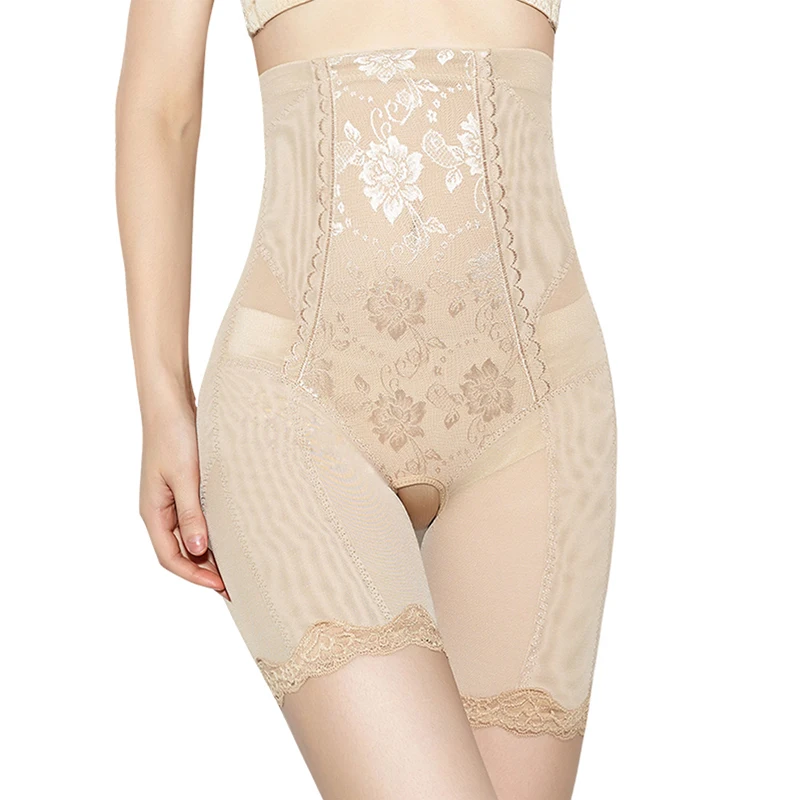 Burvogue высокая талия контроль тренера сексуальные женские трусики формирователь