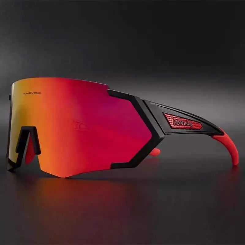 Outdoor Cycling Glasses for Men Sports UV400 Protection Goggles Sunglasses Women Mirror Color Lens MTB Accessories | Спорт и