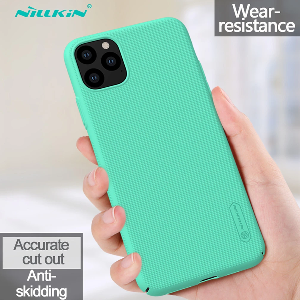 Mint Green Чехол для iPhone 11 Pro Max, чехол NILLKIN, чехол s для iPhone 11 Pro, высокое качество, Супер Матовый экран для iPhone 11, 5,8 дюймов - Цвет: Mint Green