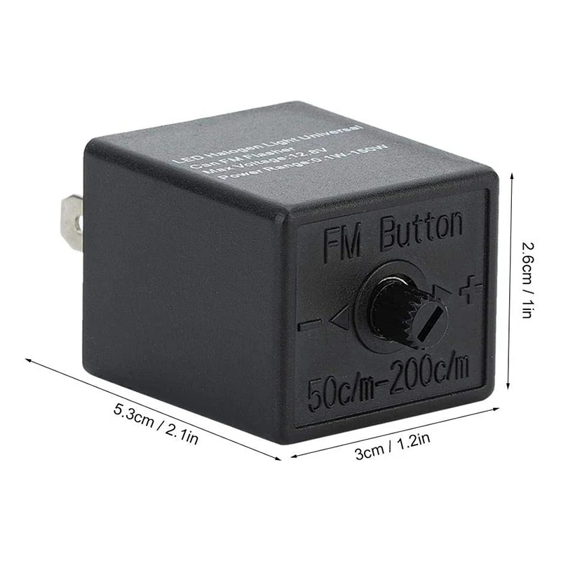 Светодиодный проблесковый маячок реле 12V 3 контактный регулируемый светодиодный