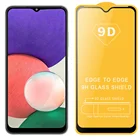 2 шт. закаленное стекло для Samsung Galaxy A22 5G Glass 9H Противоударная Защитная пленка с защитой от царапин 9D прозрачная защитная пленка для экрана телефона