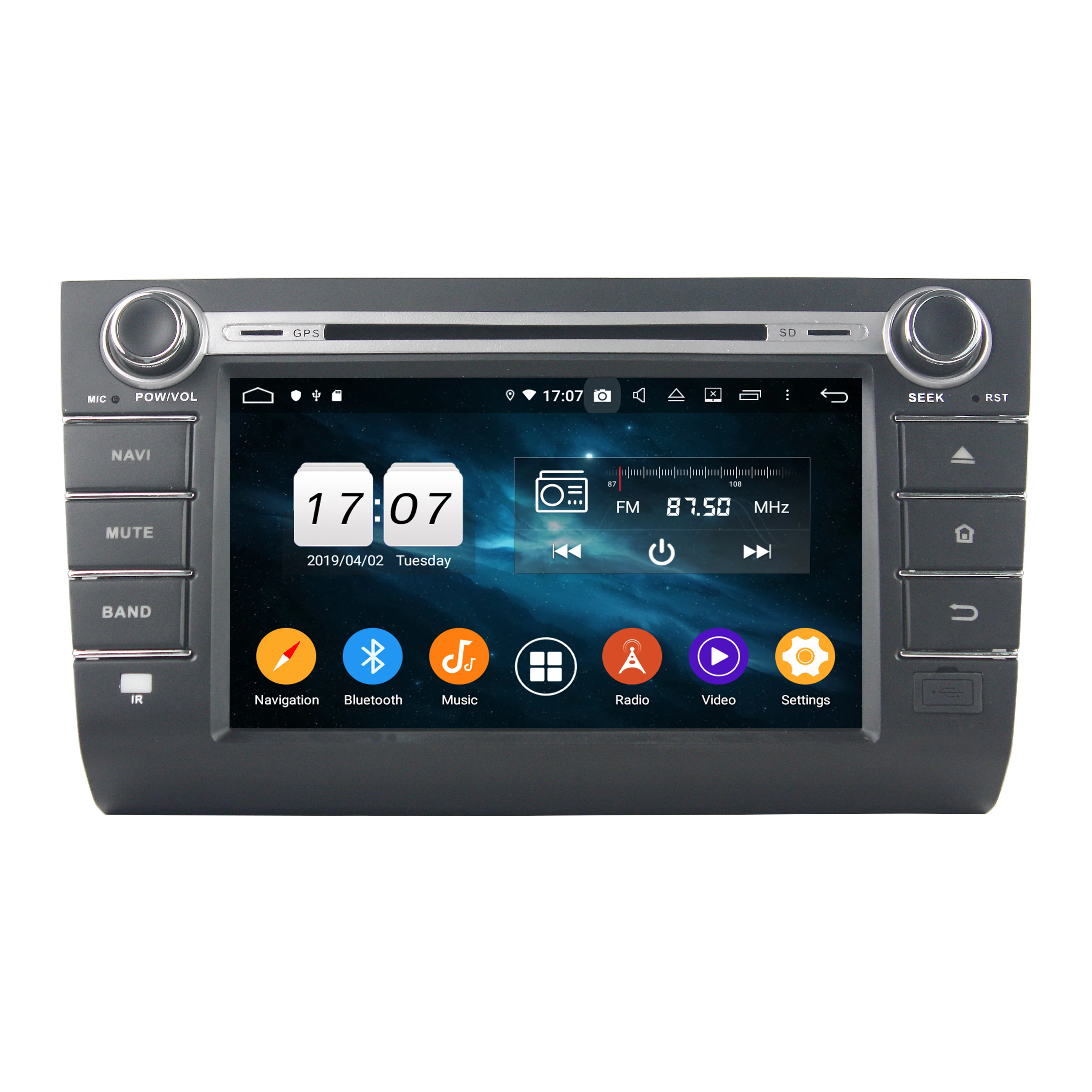 8" 2 Din 8 Core Android 9.0 Car Multimedia Player For Suzuki SWIFT 2013-2018 Car Radio 1024*600 DVD Player Car Stereo Audio DSP