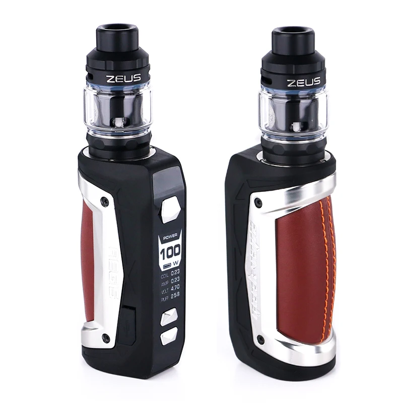 Оригинальный Geekvape Aegis Max 100 Вт бокс мод подходит для 18650/21700 батареи с 5 мл Zeus Sub ohm Tank &