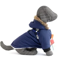 dog jackets clothes for pets waterproof coat fur hoodie jacket for dogs walking winter dog coats for small dogs clothing jacket