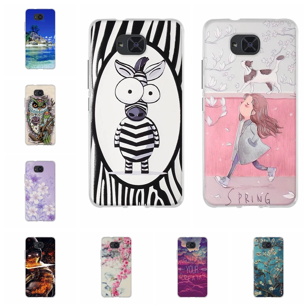 Мягкий ТПУ чехол для BQ Aquaris U2/U2 Lite силиконовый Fundas U2 U 2 с рисунком Coque Capa | Мобильные