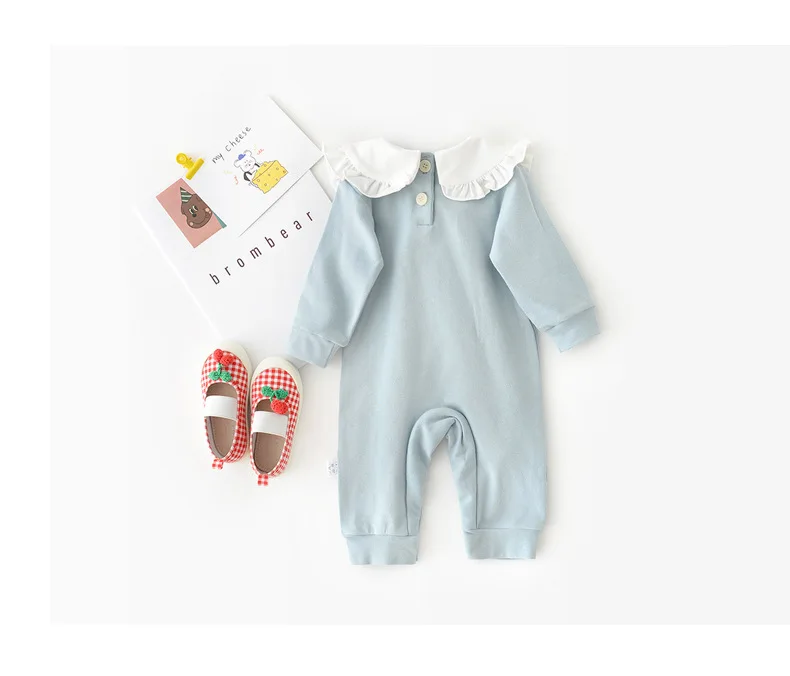 Детский комбинезон Весенний с длинными рукавами и рисунком для новорожденных