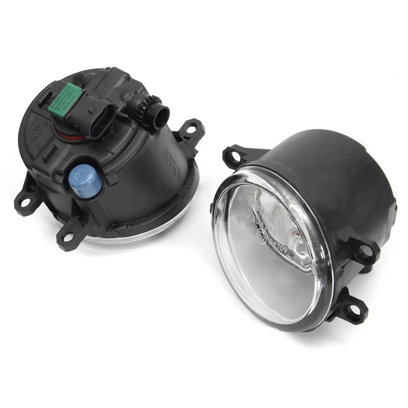 

[w/ Switch+bulbs+wiring Kit] For 2008-2010 Toyota Corolla Black Fog Lights Pair