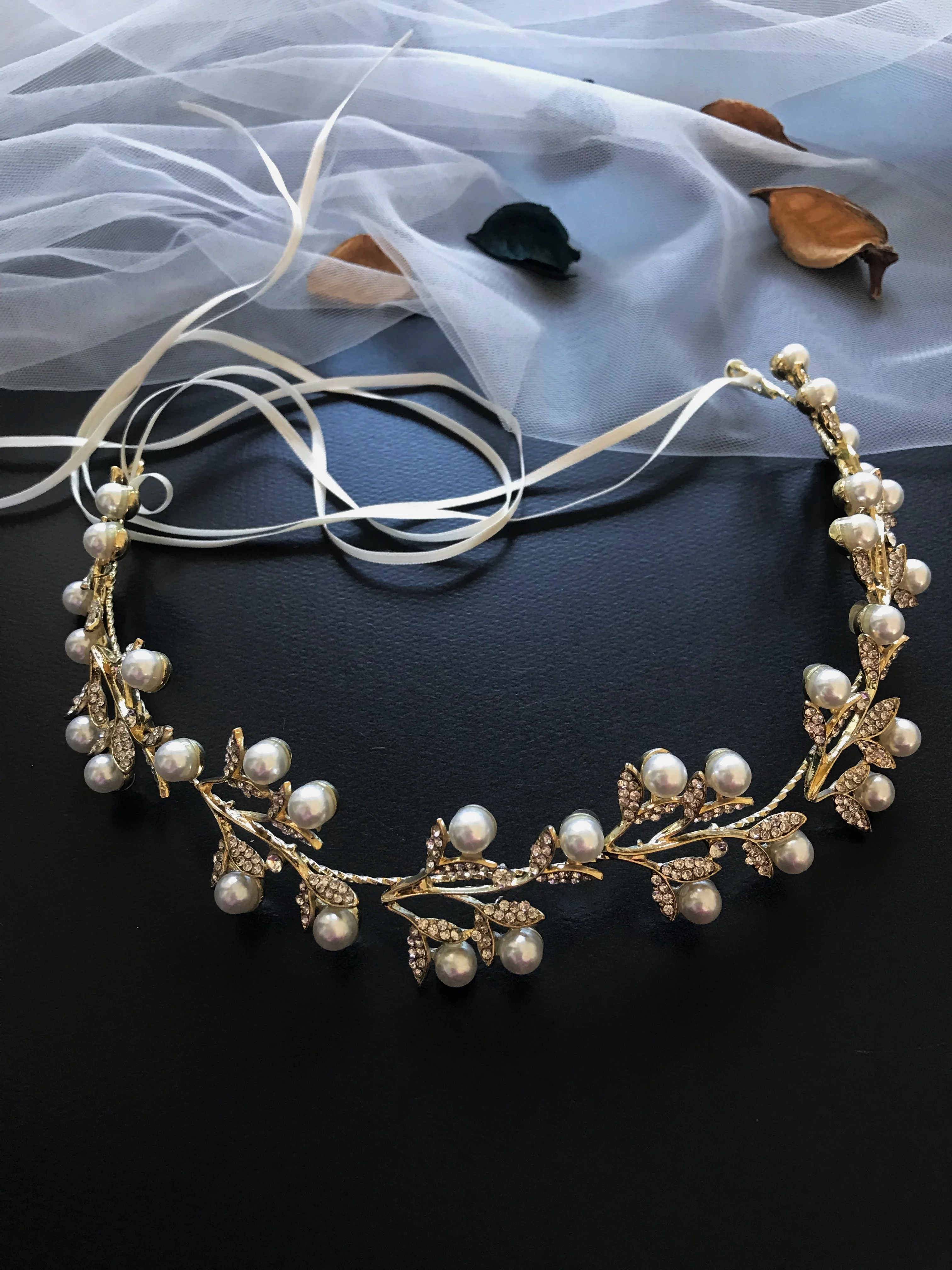 

Golden Bridal Crown Tiara Rhinestone Wedding Hair Jewelry Bridal Hair Accessorie Luxury Crystal Bridal Headwear