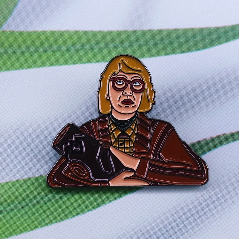 Эмалированная брошь с булавкой log lady twin peak | Украшения и аксессуары