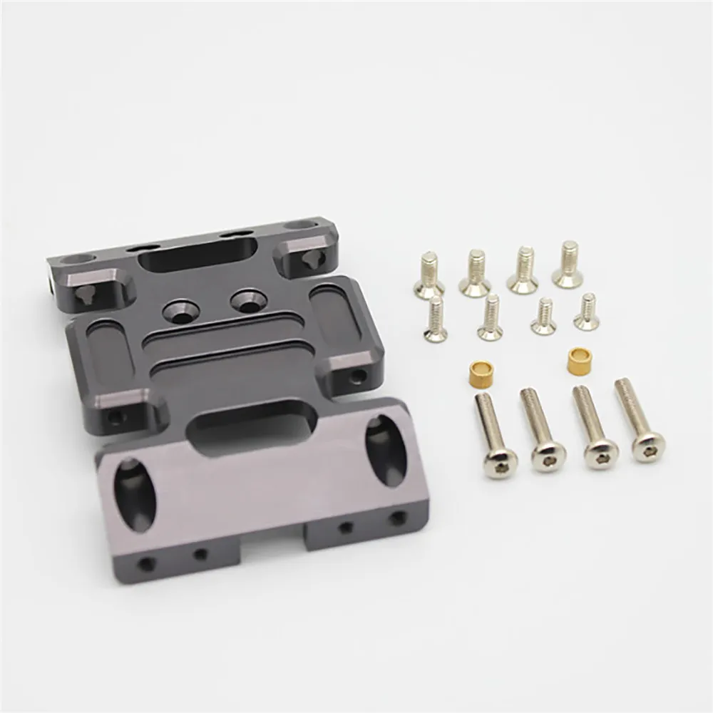 

Metal Gearbox Base Tie Rod Transmission Mount for 1/10 AXIAL SCX10 90046 90047 RC Car Upgrade Parts
