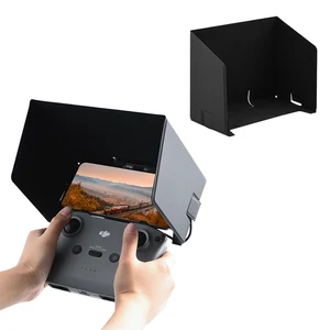 foldable smartphone sun shade for dji mavic 3air 2 2s mini 2 drone remote controller sunhood monitor cover quadcopter accessory free global shipping