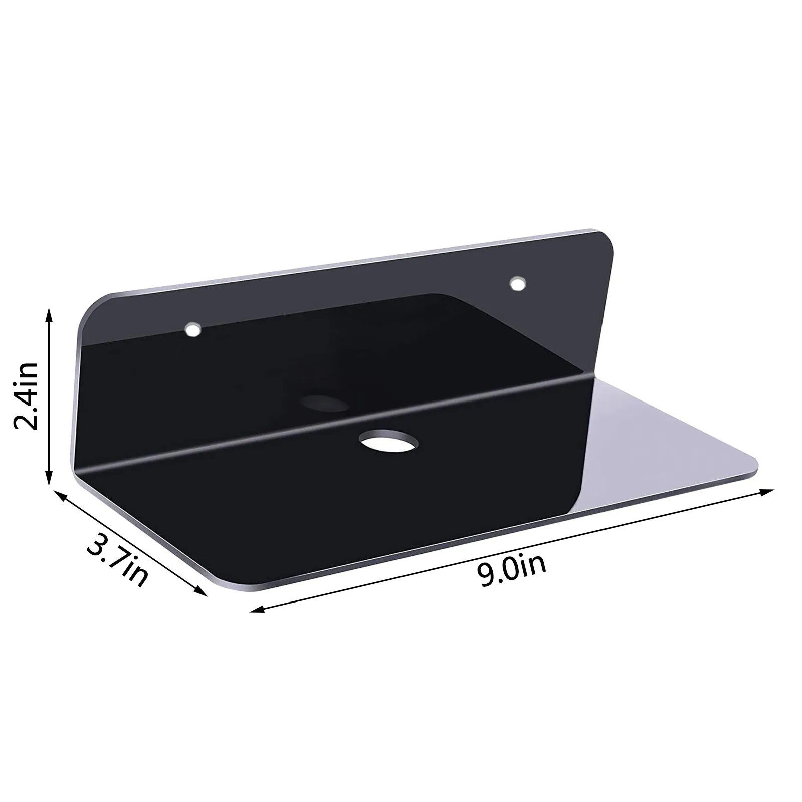 

Floating ShelvesWall-mounted Rack Floating Shelves Wall-mounted Rack Floating shelf perforated wall storage rack for living room