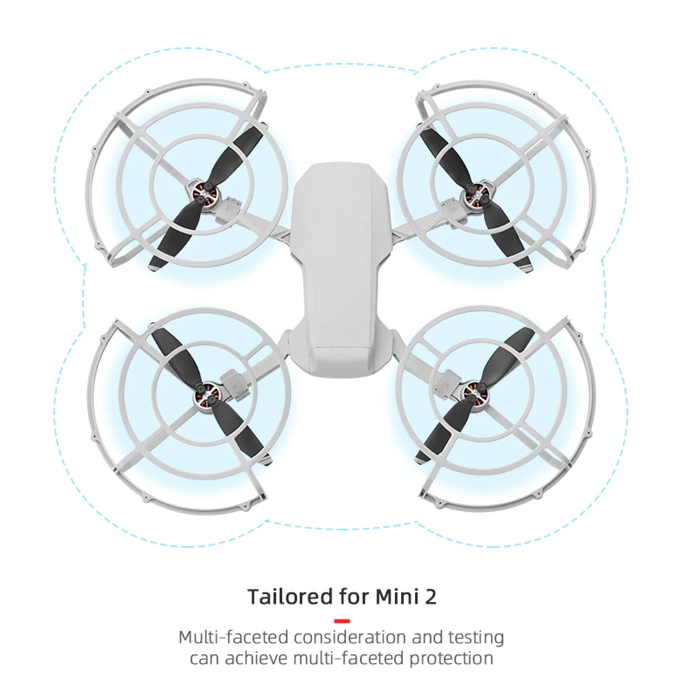 

4 шт. легкий протектор пропеллера, полностью закрытый защитный бампер для DJI Mavic Mini 2
