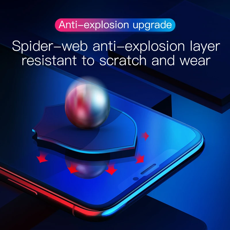 

4-1 Pcs Full Cover Protective Glass For iPhone 11 Xs Max XR X 8 7 6 Tempered Screen Protector On The iPhone 6 6s 7 8 Plus Glass