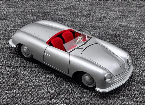 Welly 1:24 1948 Porsche 356 литая под давлением модель гоночный автомобиль Новый в