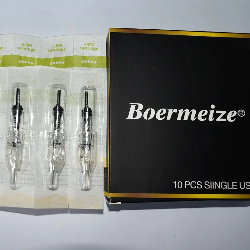 Перманентный макияж тату картридж иглы 5RM микроблейдинг для бровей губ машинный