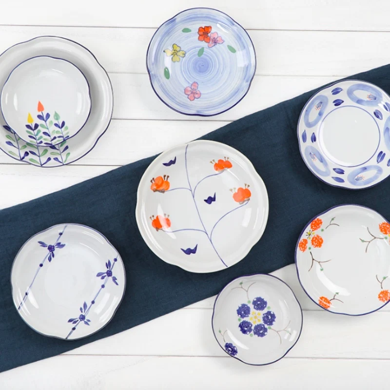 Тарелка для салата обеденная тарелка завтрак скандинавские тарелки стейков