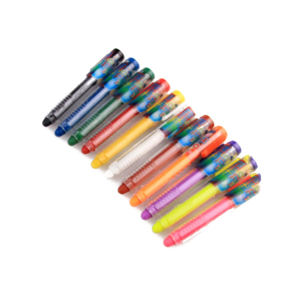 Стирающаяся ручка для рисования лица 12 цветов|Ручки и кисти картин по номерам| |