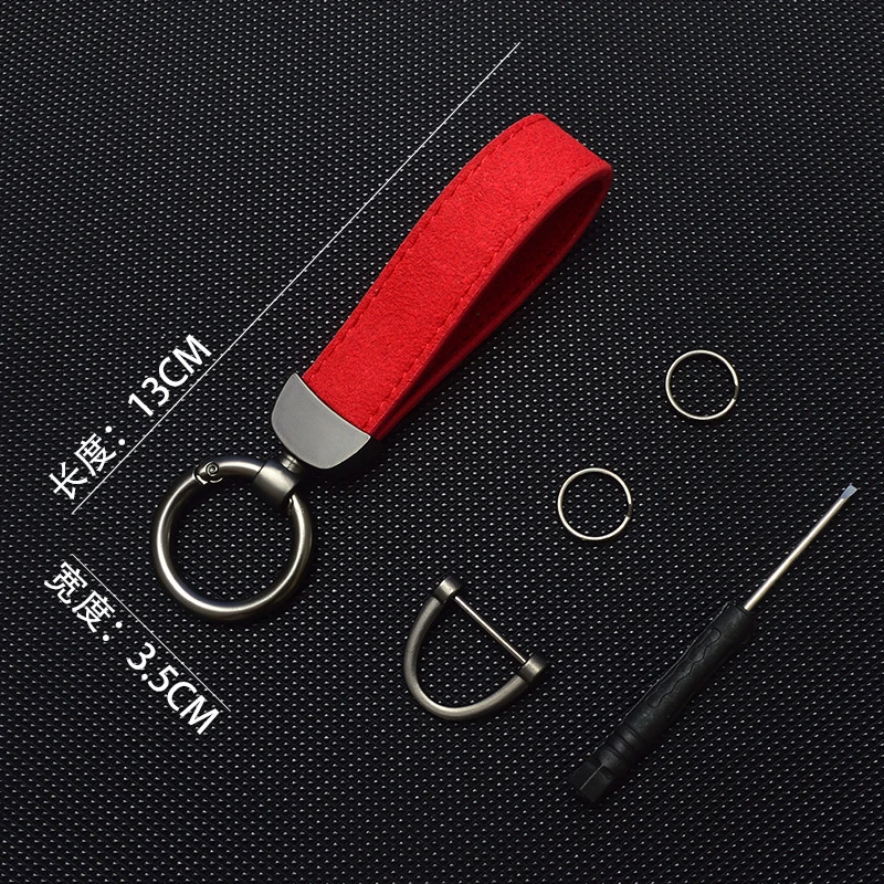 Роскошная натуральная кожа ремешок брелок для мужчин и женщин кожаный круглая