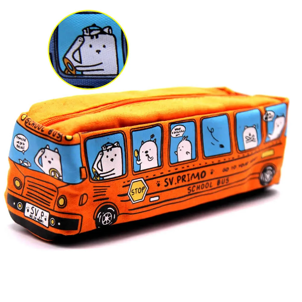 2 @ #1 шт. мультяшная сумка для хранения в автобусе игрушек холщовая на молнии
