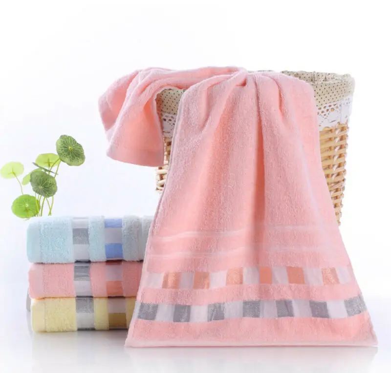 

1Pcs Fashion Cotton Soft Face Washer Towel Quick-Dry Bathroom Washcloth Unisex Absorbent Terry Face Hand Beach Towels