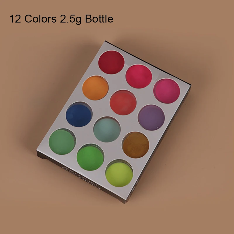 

Neon Pigment Crystal Powders for Nail Polish Nail Art Decoration Professional Nail Accessory J9