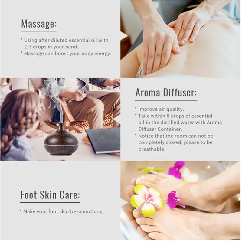 SNMLPM 30 мл натуральные эфирные масла для чайного дерева диффузор Эфирные