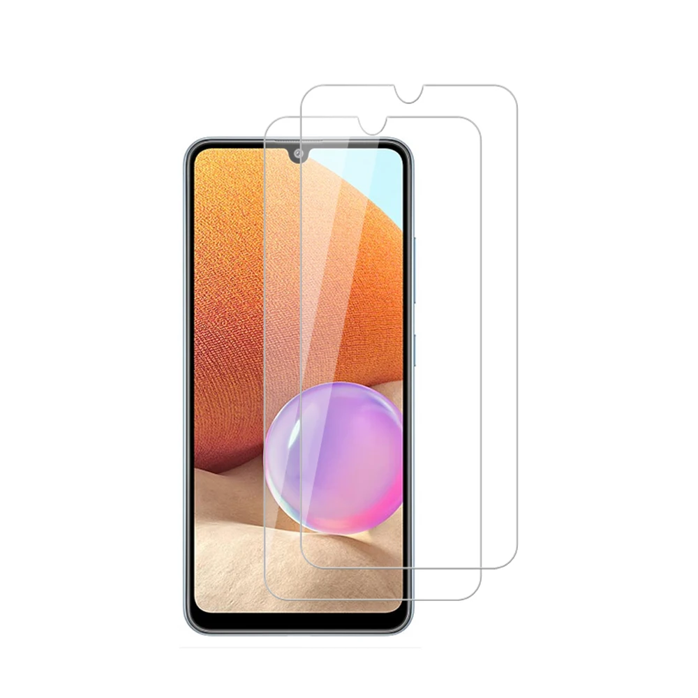 

For Samsung Galaxy A32 ( 4G / 5G ) 2.5D 0.26mm Premium Tempered Glass Screen Protectors Protective Guard Film HD Clear