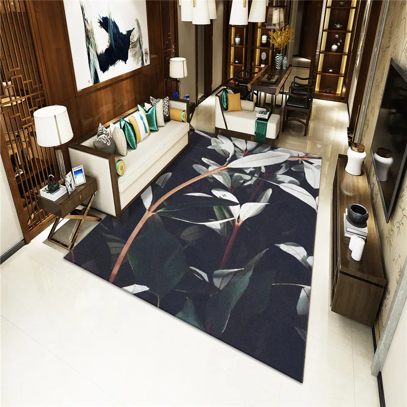 

Nordic Geometric Carpets for Living Room Home Decor Non Slip Area Rug Modern Bedroom Hallway Abstract Mat