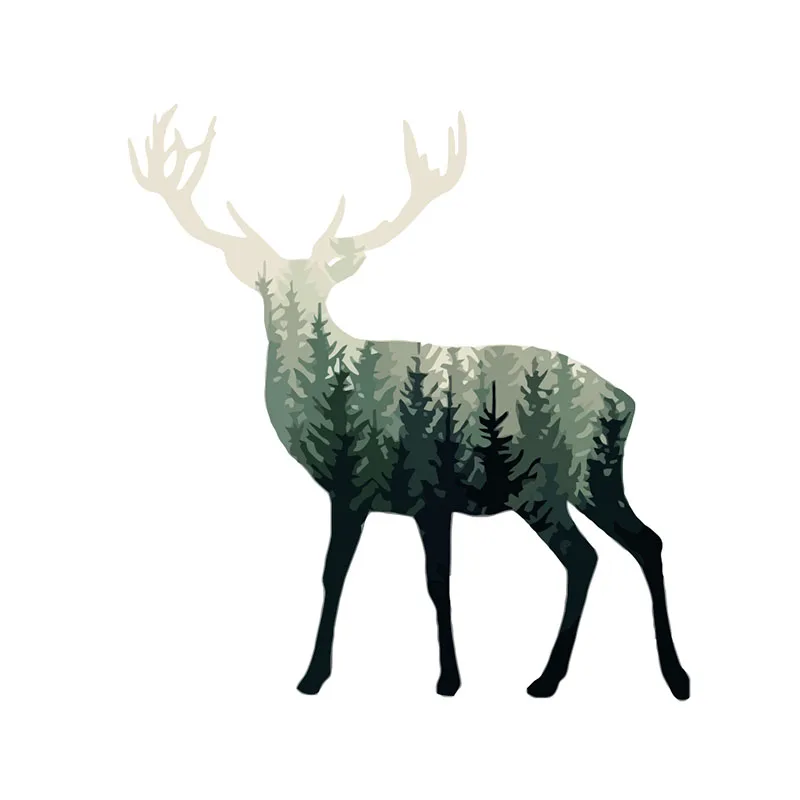 Набор для рисования по номерам на холсте с животными и оленями|Картины номерам| |