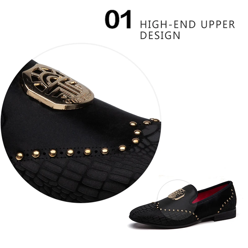 MEIJIANA Men Loafers Shoes Casual Fashion Luxury Handmade Black Wedding | Обувь