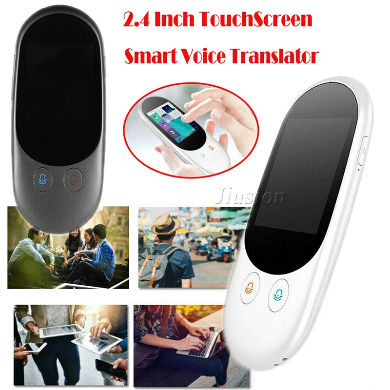 New F1A Portable Smart Voice Translator Electronics Pocket Traductor Speaker Inteligente Multi Languages In-English For Traval