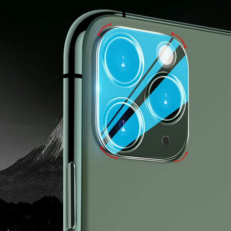 

2PCS Camera Lens Tempered Glass for IPhone 12 Pro Max 12 Mini Camera Lens Protector on IPhone 11 Pro Anti-scratch Camera Glass