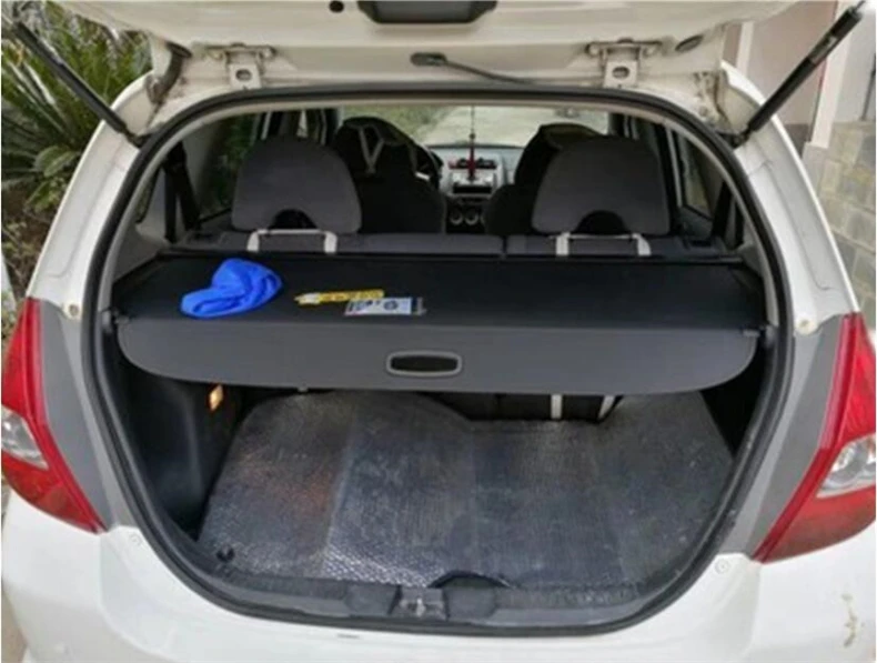 Rear Cargo Cover For Honda FIT JAZZ 2002 2003 2004 2005 2006 2007 Privacy Trunk Screen Security Shield Shade Auto Accessories | Автомобили
