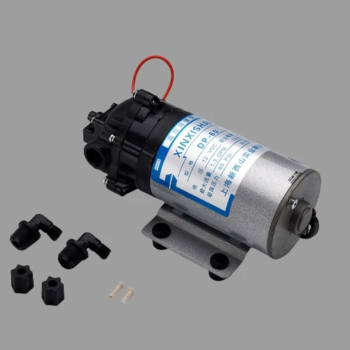 DP-60 Diaphragm Pump High-pressure Booster Water Washing Machine With Pressure Switch DC 12V/24V enlarge