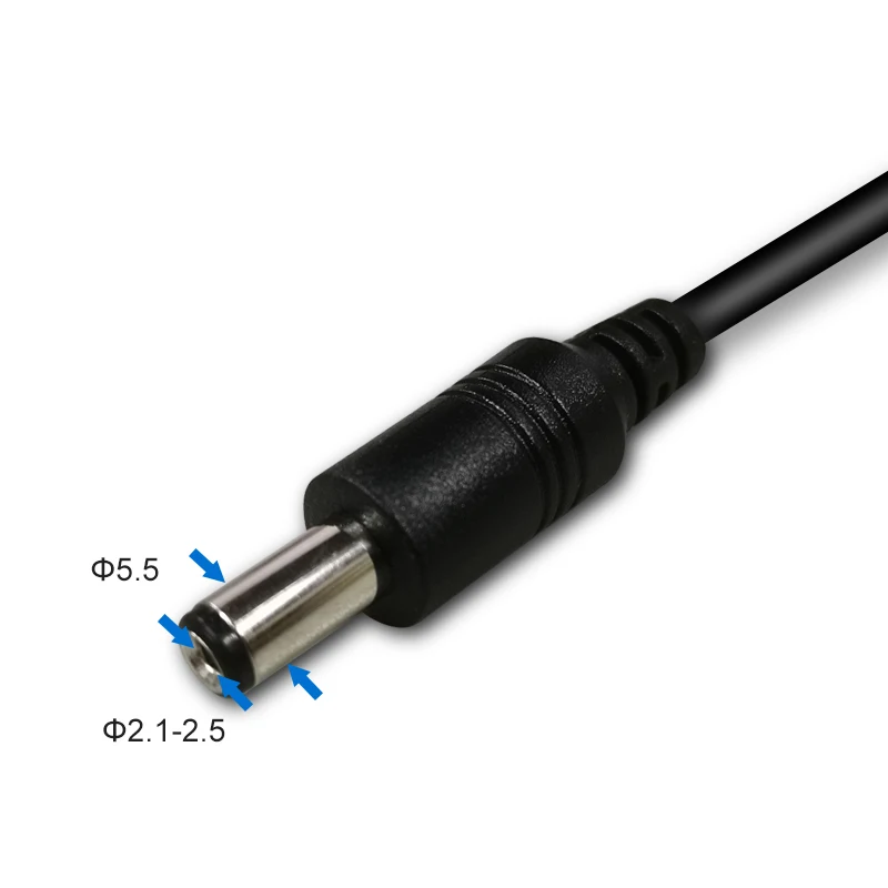 Стандартный Удлинительный кабель питания 12 В постоянного тока 3 метра 5 м/10 футов