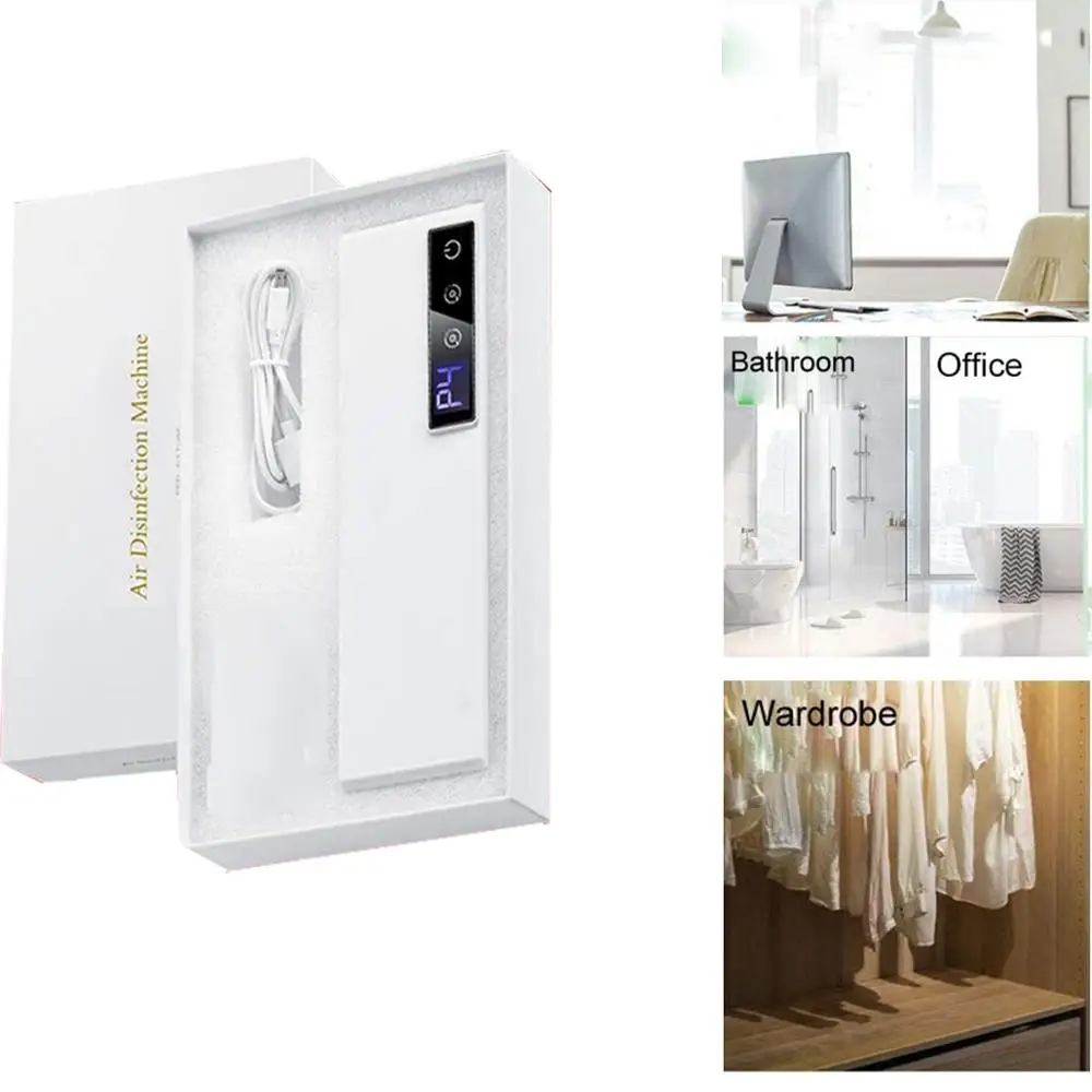 

CAHOT O3 air purifier household ozone generator kitchen toilet water USB car household ozone deodorant