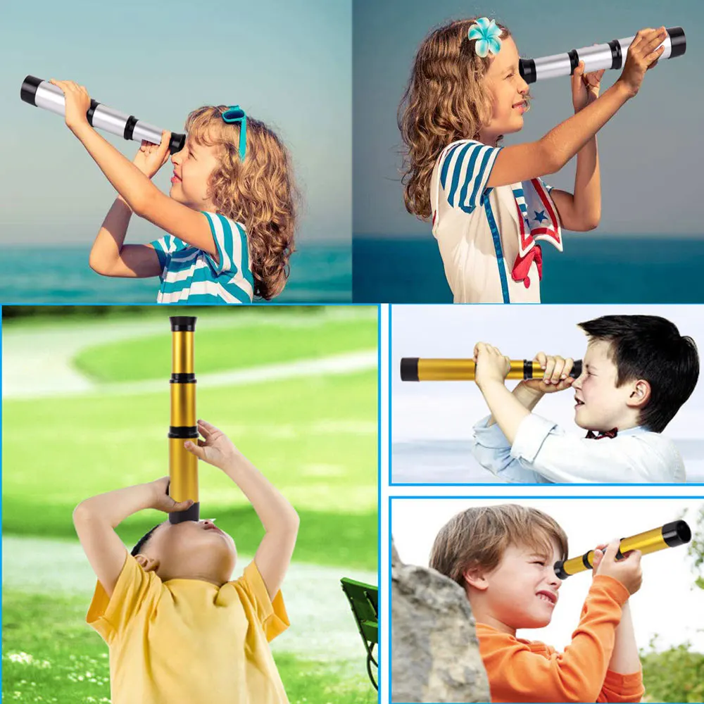 Монокуляр с ночным видением 12x30 HD увеличением для детей активного отдыха охоты