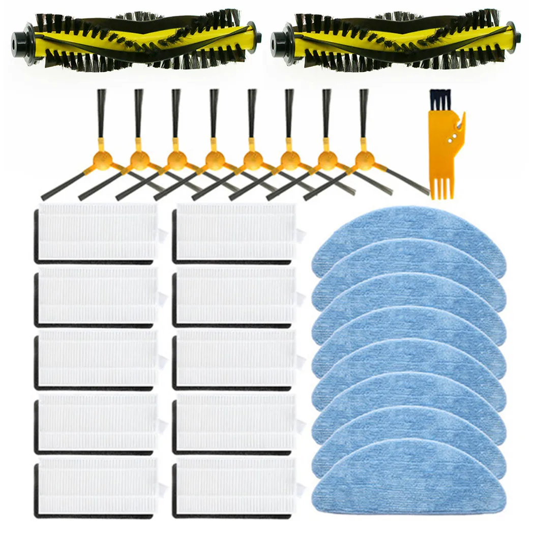 

Filter Mop Cloth Main Brush Side Brush Parts For Ikhos S15 S14 Create NetBot Highly Matched With The Original
