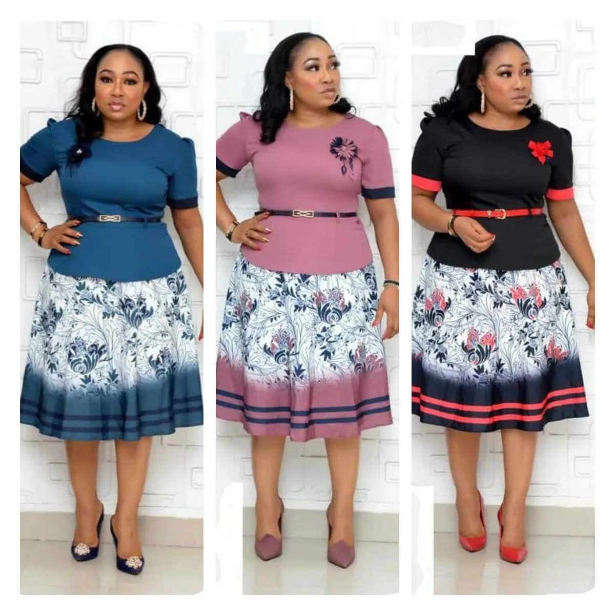 Fashion Style 2021 African Women Printing Plus Size Dress Dresses for Clothing 2XL-6XL | Тематическая одежда и униформа