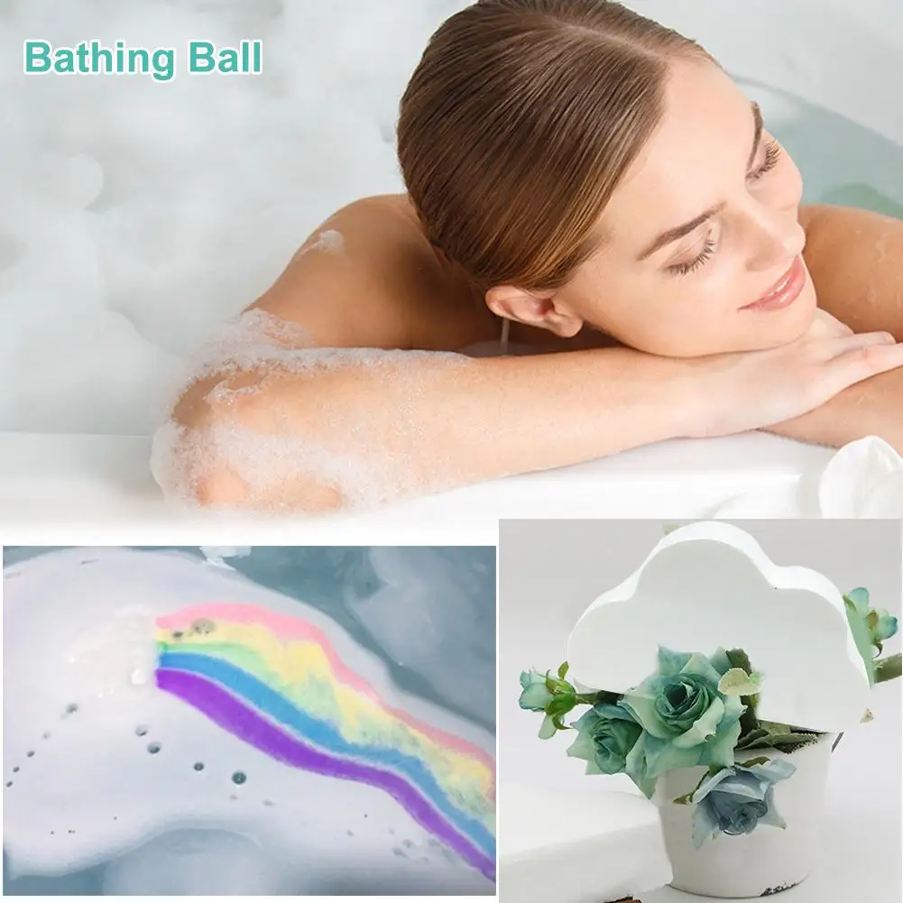 Разноцветное запаха радуги ванн Уайт герлс бутылка эфирного масла шарика