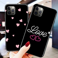 for iphone 6 6s 7 8 plus x xs xs max xr 11 11 pro 12 12 pro case ultra thin soft heart shaped pattern silicone protective case