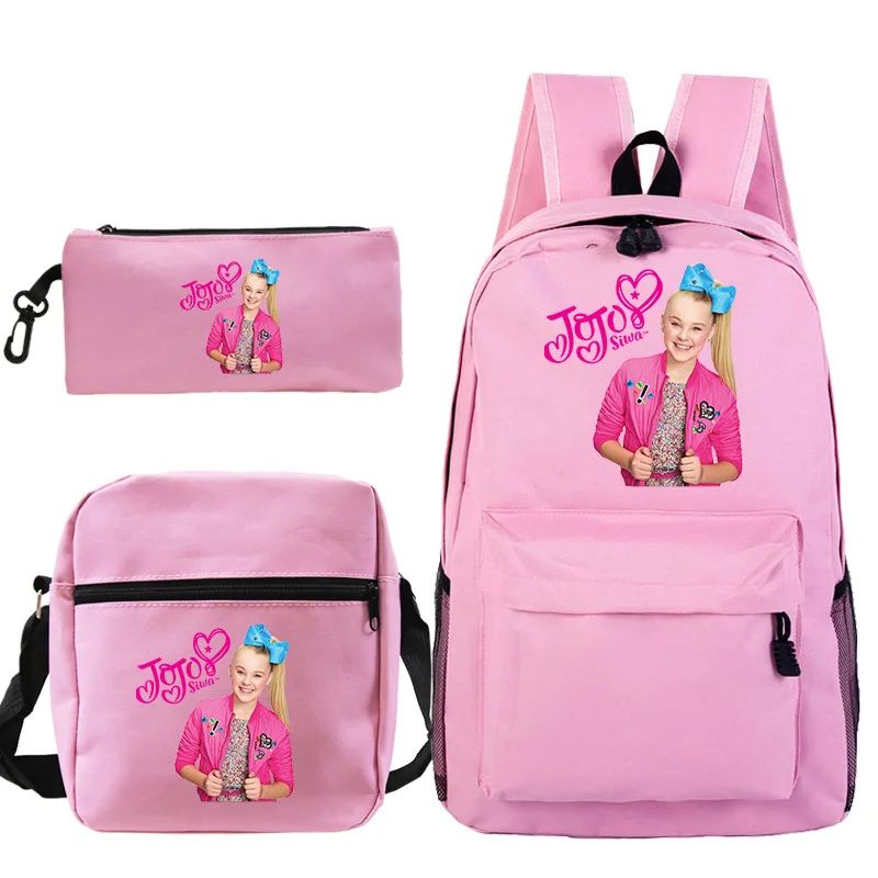 Милый Повседневный Рюкзак Jojo Siwa студенческий модные новые сумки для подростков