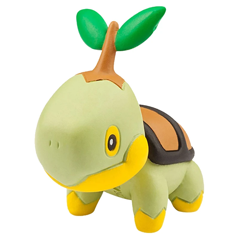 Takara Tomy Pokemon Moncolle EX Sun Moon 4 см мини игрушка коллекция фигура туртвиг новинка