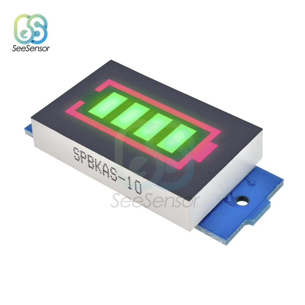 Тестер мощности литий ионной батареи серии 6S 7S модуль индикатора емкости зеленой