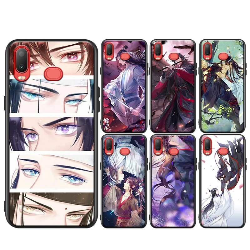 

Chinese Anime MO DAO ZU SHI for Samsung Galaxy A9 A8 Star A750 A7 A6 A5 A3 Plus 2018 2017 2016 Black Phone Case Soft Cover