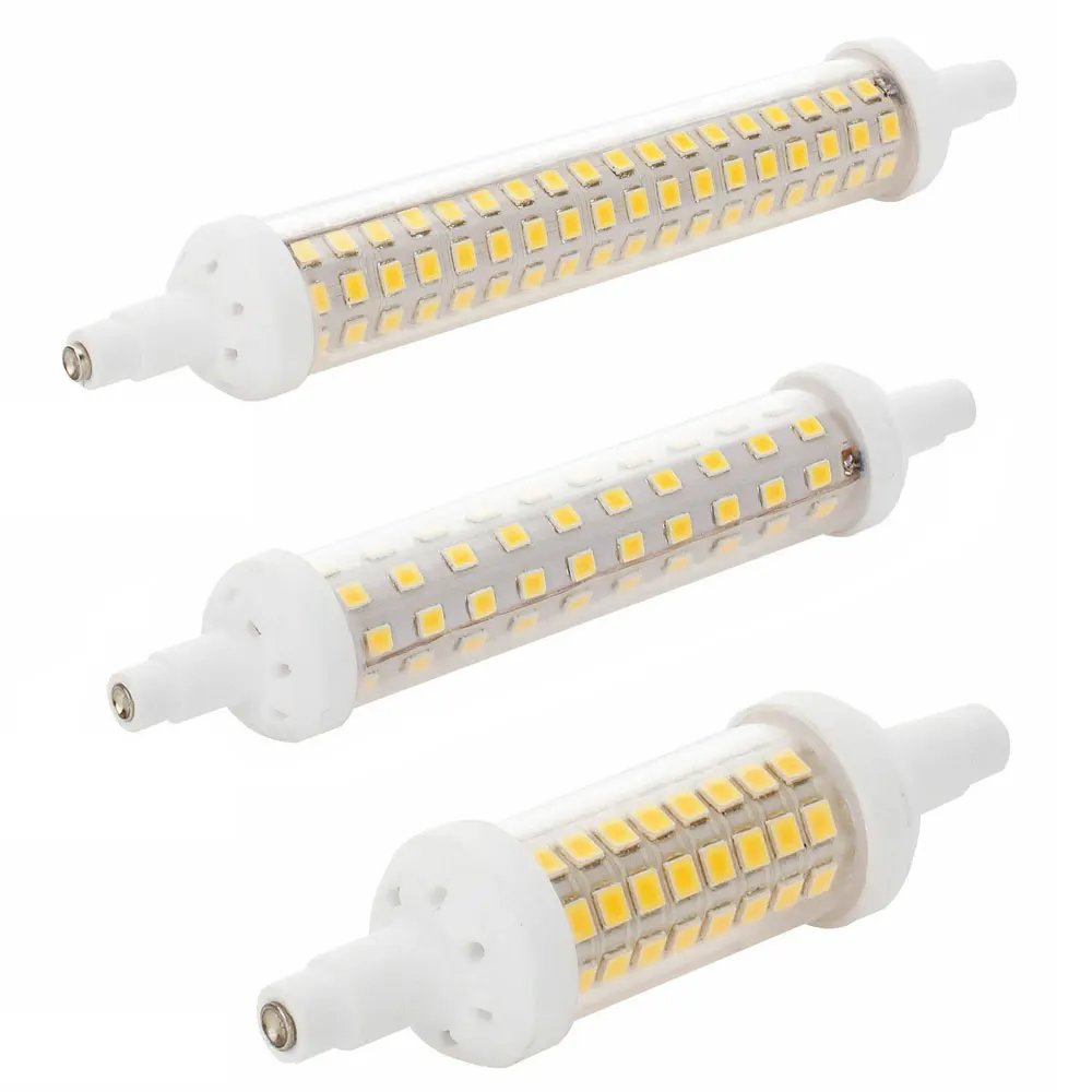 

Dimmable R7S Floodlight LED Lamps SMD 2835 78mm 118mm 135mm 10w 15w 20w LED Light Bulb 220V Energy Saving Replace Halogen Light