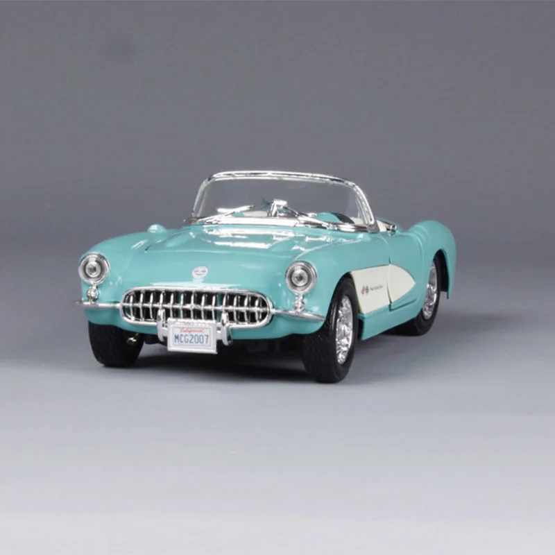 1:24 Chevrolet 1957 Классическая Автомобильная металлическая модель винтажный