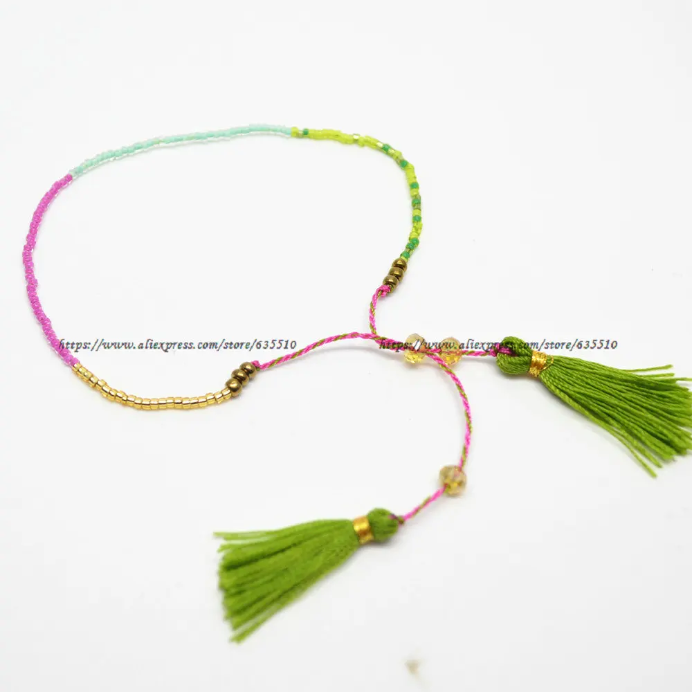 Женские Шарм-браслеты со стеклянными бусинами | Украшения и аксессуары